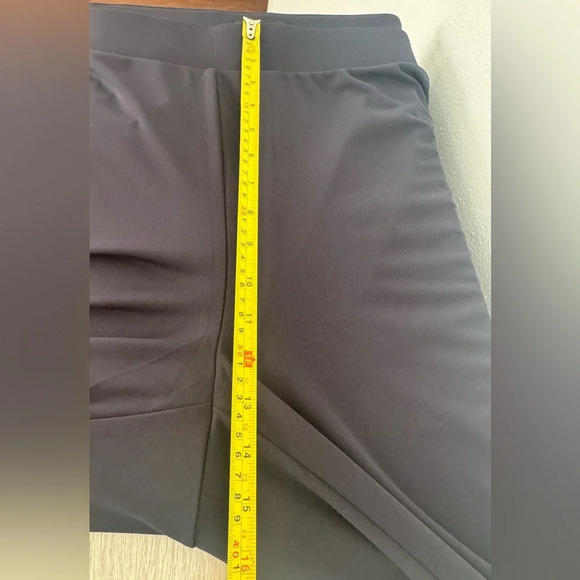 Talbots Navy Pull On Stretch Smooth Slim Leg Pull On Pants Dressy Comfy NWT 3X - Picture 5 of 8